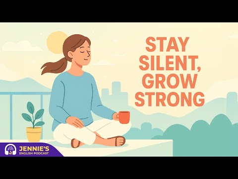 Focus On Yourself And Stay Silent | English & Chill with Jennie | English Podcast