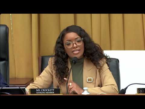 Rep. Jasmine Crockett’s Opening Remarks: While ICE Runs Wild, Trump’s DOJ Targets Congress