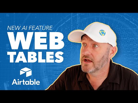 New AI Feature from Airtable 🤖 Web Tables