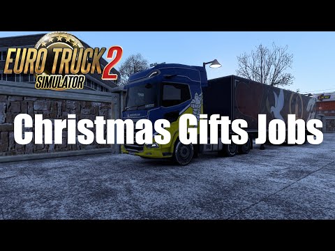 Euro Truck Simulator 2 / Christmas gift jobs / Trackir / Now Live