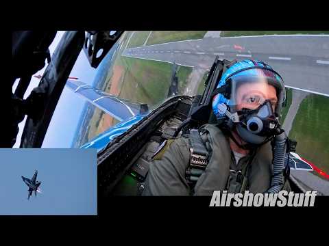 CF-18 Hornet Twilight Demo Cockpit Cam + Picture in Picture!