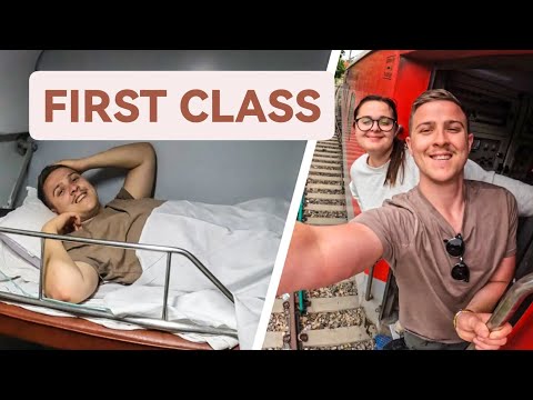 We Spent 12 Hours on India's $30 FIRST CLASS Sleeper Train | New Delhi to Varanasi