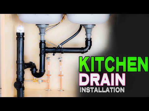 How To Connect a Kitchen Sink Drain - 2023