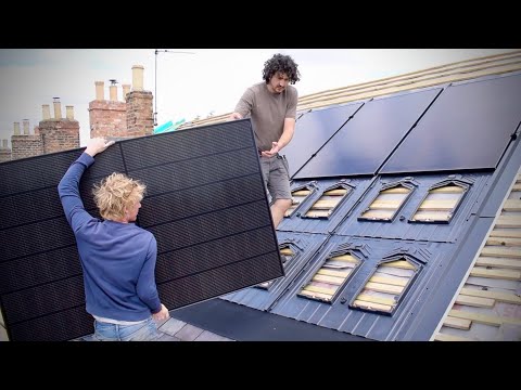 Installing Solar Panels in the Wind | In-Roof System GSE