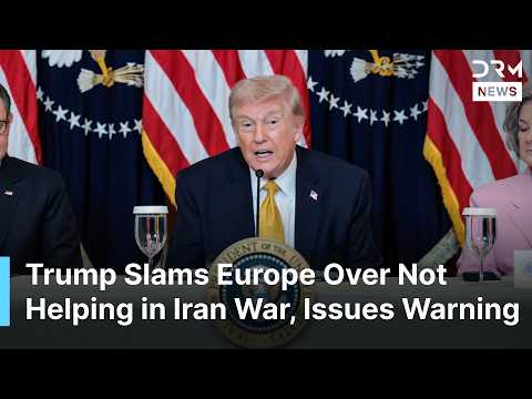 BREAKING NEWS: Trump Slams Europe, NATO Over Not Helping in Iran War, Warns of "Bad Future" | AC1N