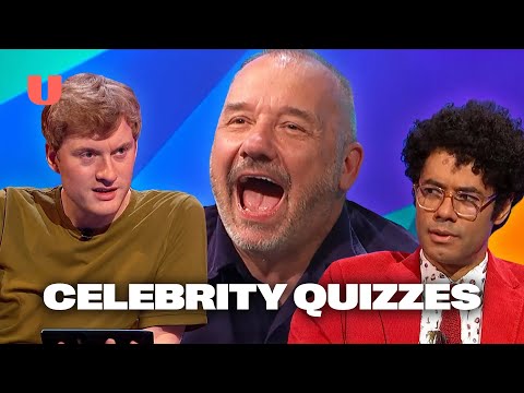 James Acaster, Bob Mortimer & Richard Ayoade In The Most BIZARRE Celeb Quizzes | Dave