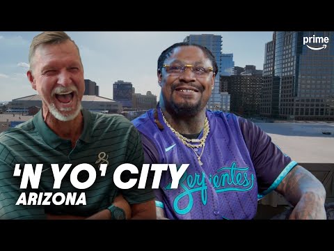 Randy Johnson brings Marshawn Lynch to the Batting Cage | Prime Video