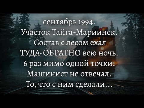 ЧТО НАШЛИ В КАБИНЕ ПОЕЗДА на Транссибе 1994? Двигатель работал ВСЮ НОЧЬ