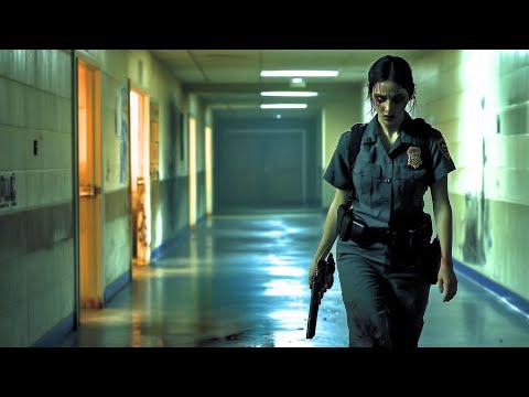 A young policewoman was left alone on night duty at the old station! | Best Horror Thriller Movie