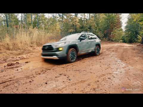 4K 2019 Toyota RAV4 Adventure Offroading and Mudding