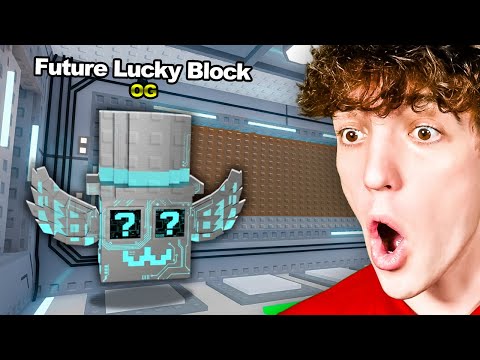 I Found A FUTURISTIC Lucky Block!