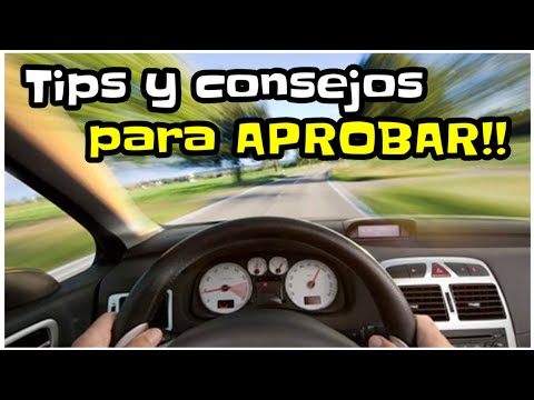 +de 20 CONSEJOS  y TIPS para APROBAR el EXAMEN de CONDUCIR