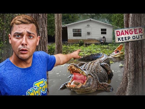 I Found A House Filled with Swamp Monsters