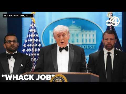FULL: President Trump and other officials speak after White House Correspondents Dinner shooting