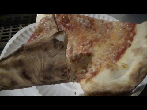 Joe's Pizza in New York City... Overrated and OVER-COOKED