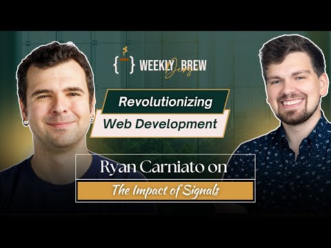 Revolutionizing Web Development: The Impact of Signals (w/ Ryan Carniato)