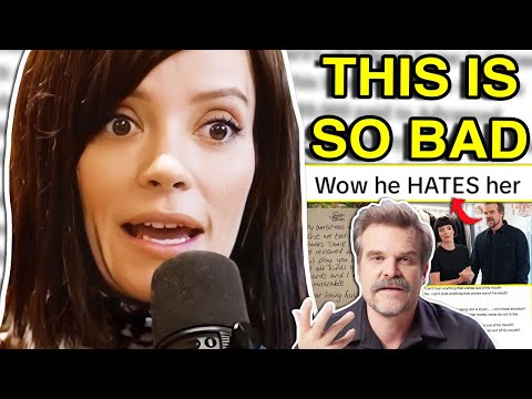 LILY ALLEN EXPOSES DAVID HARBOUR ... he's getting cancelled