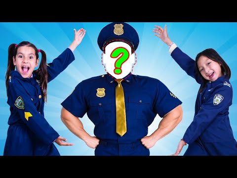 Ellie & Eva Police Team to the Rescue: Kids Learn Teamwork