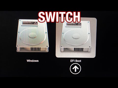 How To Switch Between MacOS & Windows BootCamp!