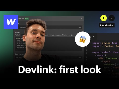 Exploring Webflow’s Devlink with Finsweet CTO part 1
