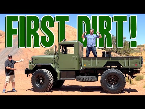 Off-Roading a Decommissioned Military Truck is Like NOTHING We've Ever Done!