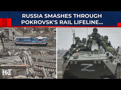 Russia Crosses Critical Pokrovsk Railway? Grim Reports From Ukraine Amid Trump’s Push For Peace Deal