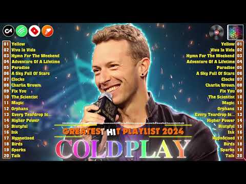 Coldplay Greatest Hits Song Full Album 2024 - Coldplay Best Music Playlist