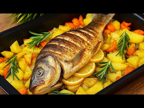 Ich brate keinen Fisch mehr! Diesen Trick habe ich in einem Restaurant gelernt!