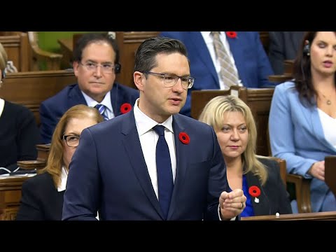 "We will vote against this inflationary scam": Poilievre responds to the fall economic statement