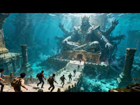 Fatal discovery: The expedition team disturbed the sleeping guardian in the ancient temple