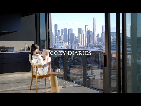 Quiet Morning Slowly Waking Up to the Smell of Coffee ☕️☀️ | Acai Sourdough Waffles 🧇