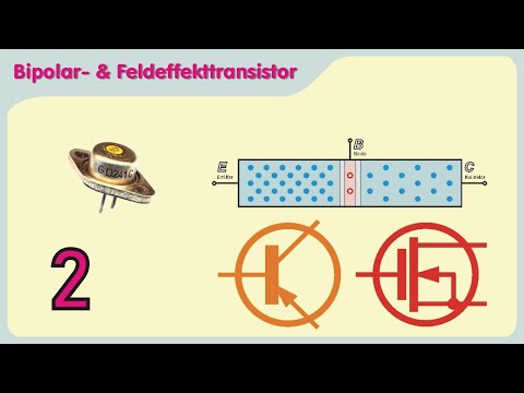 Bipolar- & field effect transistor simply explained - Basics of semiconductor technology Part 2