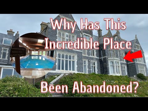 We Explore An abandoned Mansion On A Cliff Top With Incredible Views!!