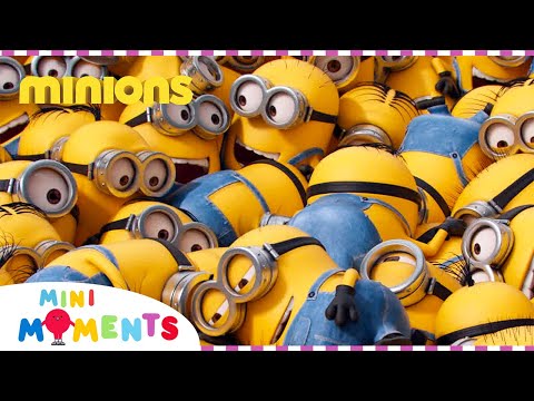 20 Minutes of the MINIONS! 🚨 | Minions | Compilation | Movie Moments | Mini Moments