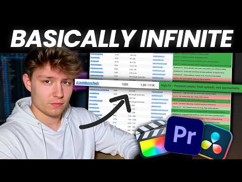 How I Find Infinite Clients as a Video Editor (copy me)