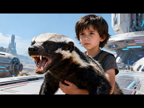 "The Predators Targeted the Human Child—But the Honey Badger Roared Back, Defeating Them All! HFY