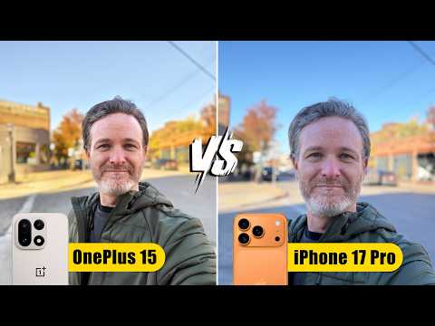 OnePlus 15 versus iPhone 17 Pro camera comparison