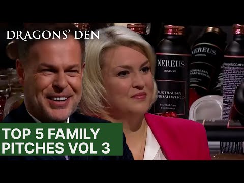 Top 5 Family Pitches | Vol.3 | COMPILATION | Dragons' Den
