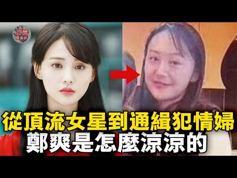 她曾紅過迪麗熱巴楊紫，如今卻給網紅當小媽！鄭爽被封殺後現狀？她是如何把自己作死的？【迷霧調查組】大陸案件 明星八卦
