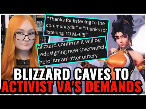 Activist Voice Actress Outrage Causes Blizzard To CHANGE Hero Design & They're Facing MAJOR Backlash