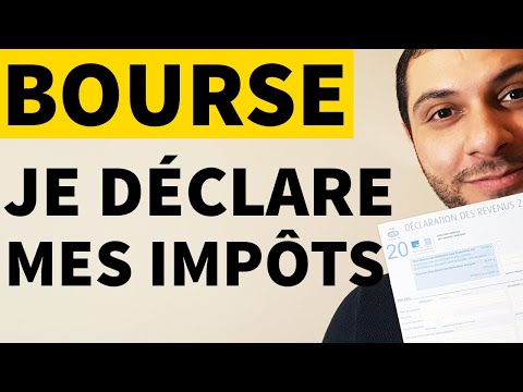 Comment déclarer ses gains boursiers aux impôts ? (fiscalité compte titre)