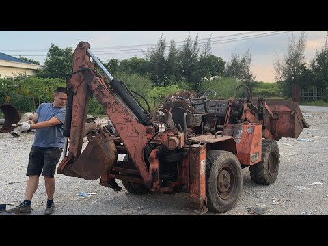 FULLY Restoring a Rusted WHEEL LOADER  Forgotten Heavy Equipment From 1990s