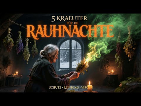 Die 5 Hexenkräuter der Rauhnächte – Für Schutz, Reinigung und Visionen