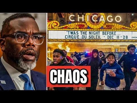 Chicago CHAOS - Chicago Mayor DOWNPLAYS 300 Juveniles RIOT (5 Shot)