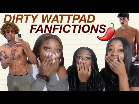 reading SPICY wattpad fanfictions *tiktok boy edition*