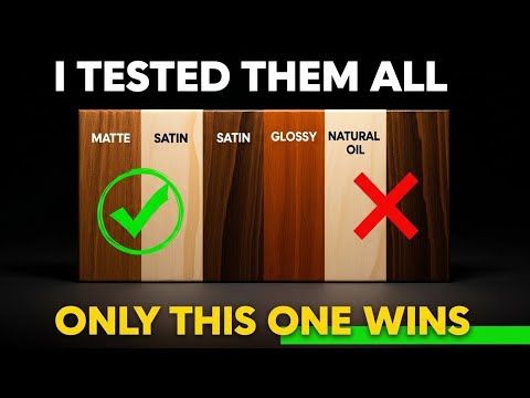 I WASTED $500 on Wood Finishes to Find What Actually Works?