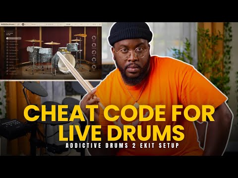Cheat Code for Drum Production: E-Kit + Addictive Drums 2 Setup