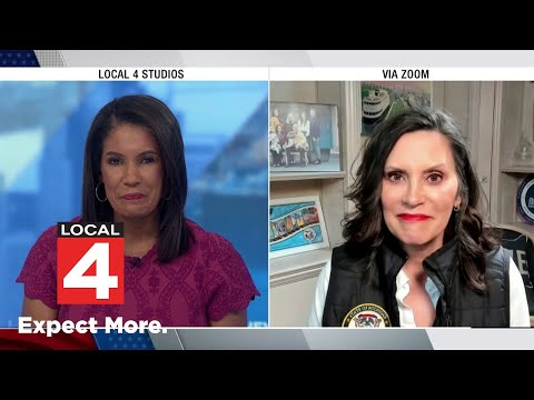 Gov. Whitmer discusses Selfridge expansion, working with Trump in exclusive interview with Local 4