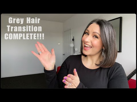 Grey Hair Transition: Complete!