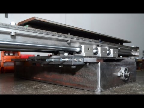 Homemade Milling Machine /   Cross Table  Part- 1